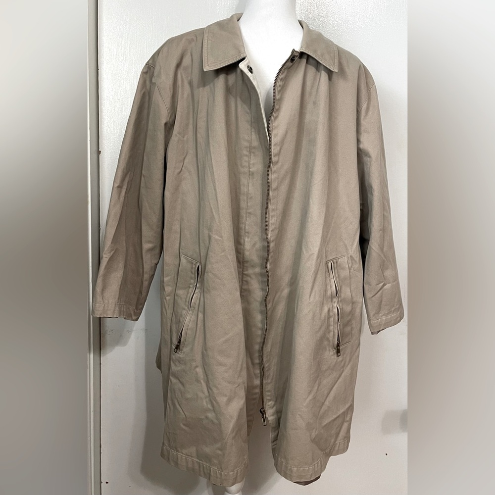 Great condition Tan SM2 Winter Coat, Warm, Full Zip, Mens XL Sfh